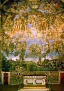 Michelangelo Buonarroti Last Judgment Spain oil painting artist